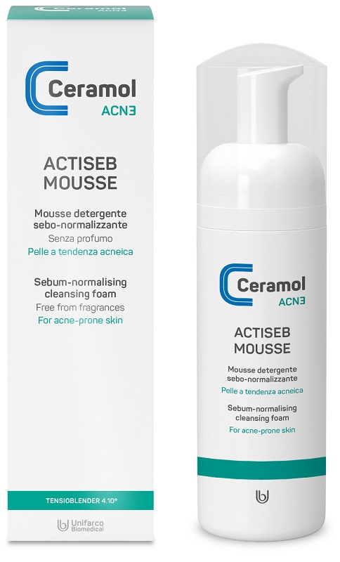 CERAMOL ACN3 ACTISEB MOUSSE 150 ML - Farmacia Bartoli