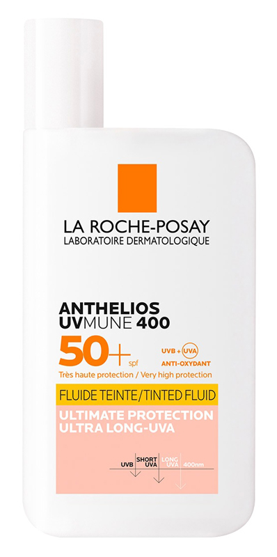 ANTHELIOS UVMUNE FLUIDO INVISIBILE SPF50+ COLORATO 50 ML - Farmacia Bartoli