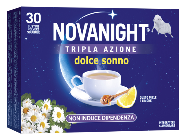 NOVANIGHT TRIPLA AZIONE DOLCE SONNO 30 BUSTINE - Farmacia Bartoli