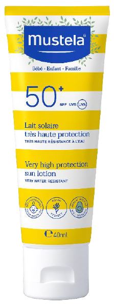 MUSTELA LATTE SOLARE 40 ML - Farmacia Bartoli