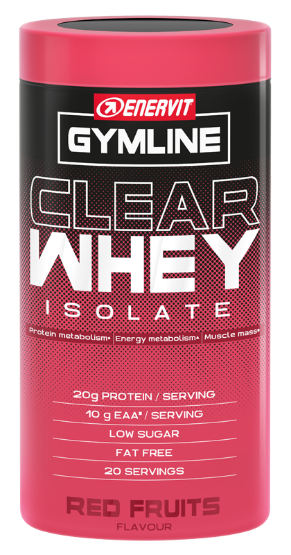 GYMLINE CLEAR WHEY ISOLATE RED FRUITS 480 G - Farmacia Bartoli