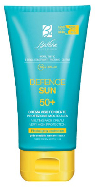 DEFENCE SUN CREMA VISO FONDENTE 50+ 50 ML - Farmacia Bartoli