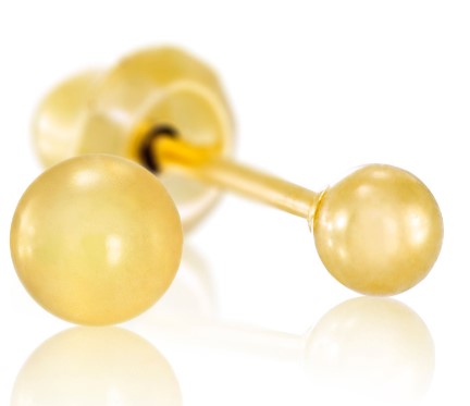 IN ORECCHINI PALLINA ORO KIDS K776C - Farmacia Bartoli