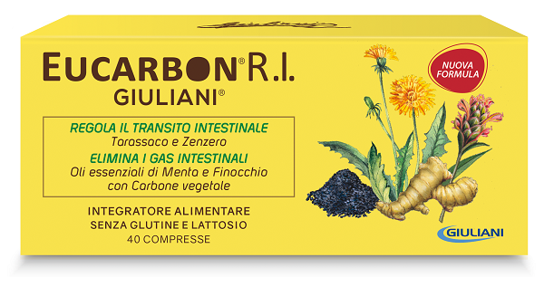 EUCARBON RI 40 COMPRESSE - Farmacia Bartoli