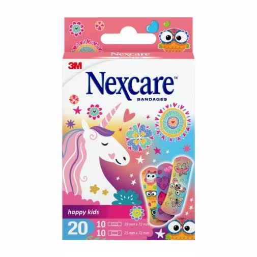 CEROTTO NEXCARE HAPPY KIDS MAGIC BAMBINE 20 PEZZI - Farmacia Bartoli