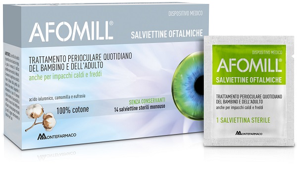 AFOMILL SALVIETTINE OFTALMICHE 14 PEZZI - Farmacia Bartoli