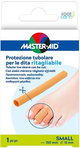PROTEZIONE TUBOLARE MASTER-AID FOOTCARE RITAGLIABILE 15 CM 15 MM SMALL C6 - Farmacia Bartoli
