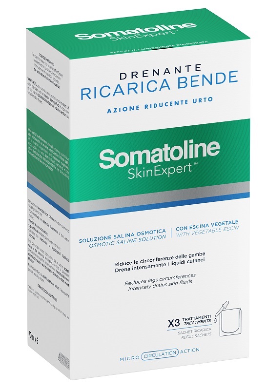 SOMATOLINE SKIN EXPERT BENDE SNELLENTI DRENANTI KIT RICARICA - Farmacia Bartoli