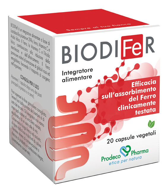 BIODIFER 20 CAPSULE VEGETALI - Farmacia Bartoli