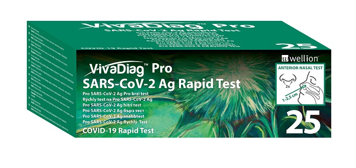 TEST ANTIGENICO RAPIDO COVID-19 VIVADIAG PRO DETERMINAZIONE QUALITATIVA ANTIGENI SARS-COV-2 IN TAMPONI NASALI/NASOFARINGEI/OROFARINGEI MEDIANTE IMMUNOCROMATOGRAFIA 25 PEZZI - Farmacia Bartoli
