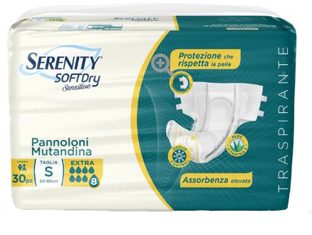 SERENITY PANNOLONE MUTANDINA SD SENSITIVE EXTRA TAGLIA L 30 PEZZI - Farmacia Bartoli