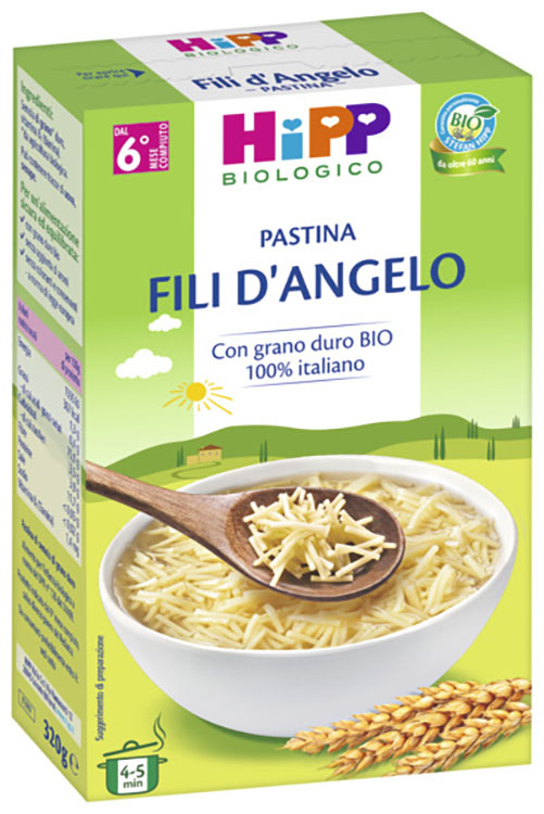HIPP BIO PASTINA FILI D'ANGELO 320 G - Farmacia Bartoli