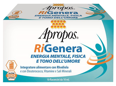 APROPOS RIGENERA ENERGIA FISICA E MENTALE 10 FLACONCINI 10 ML - Farmacia Bartoli