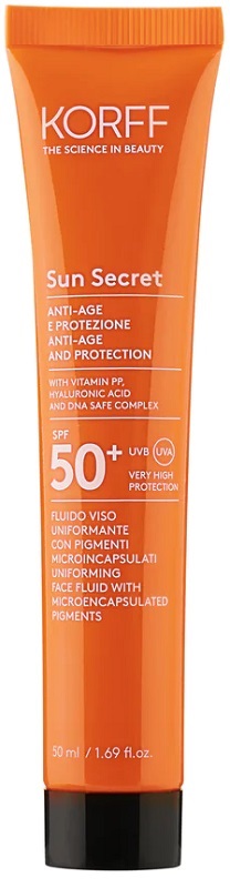 KORFF SUN SECRET FLUIDO 01 LIGHT SPF50+ 50 ML - Farmacia Bartoli