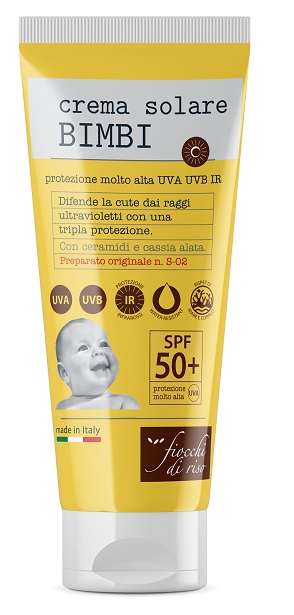 FIOCCHI DI RISO CREMA SOLARE BIMBI 50+ 100 ML - Farmacia Bartoli
