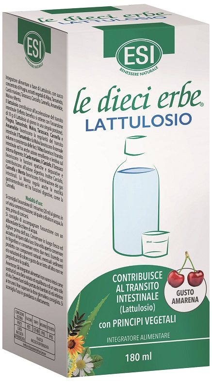 ESI LE DIECI ERBE LATTULOSIO 180 ML - Farmacia Bartoli