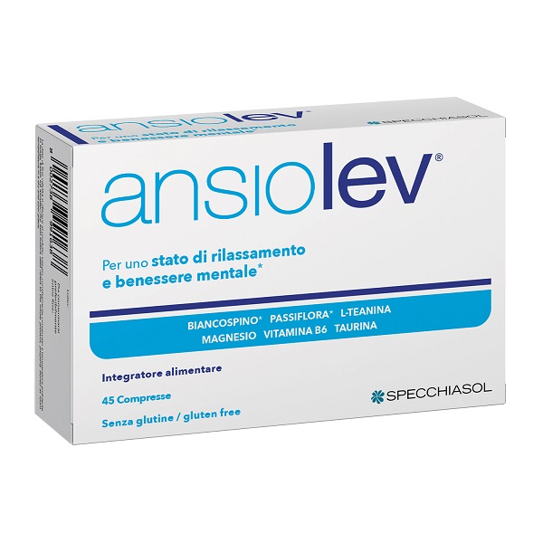 ANSIOLEV 45 COMPRESSE NUOVA FORMULA - Farmacia Bartoli