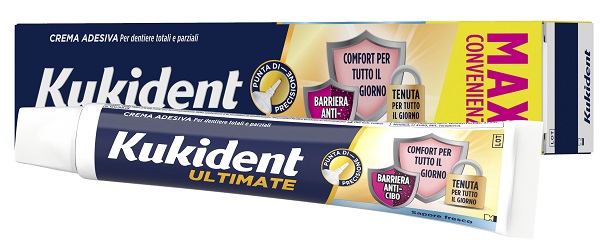 KUKIDENT ULTIMATE FRESCO CREMA ADESIVA 40 G - Farmacia Bartoli