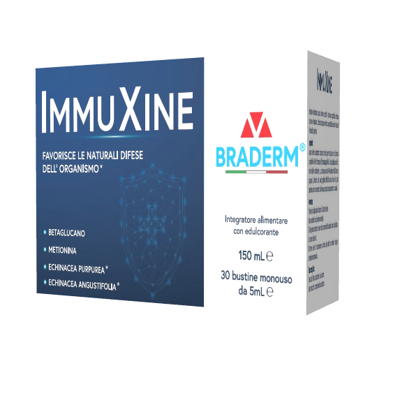 IMMUXINE 30 BUSTINE DA 5 ML BRADERM - Farmacia Bartoli