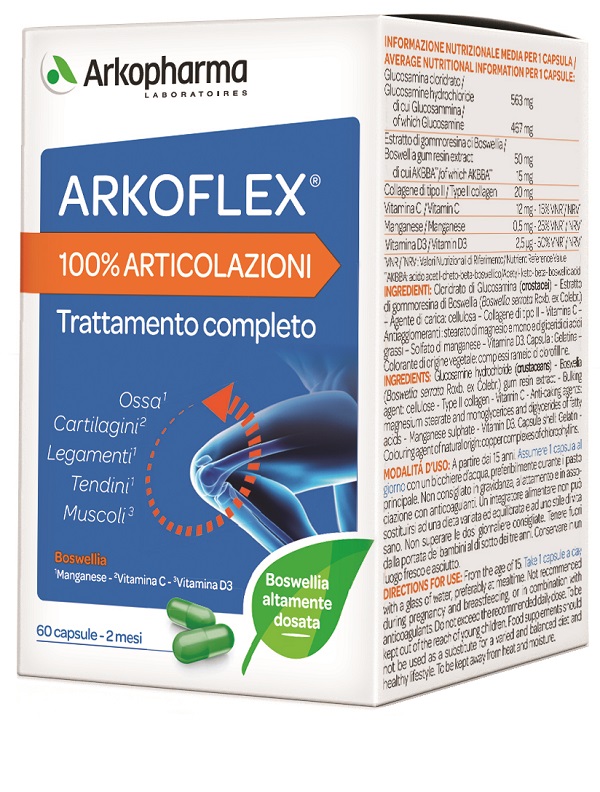 ARKOFLEX 100% ARTICOLAZIONI 60 CAPSULE - Farmacia Bartoli