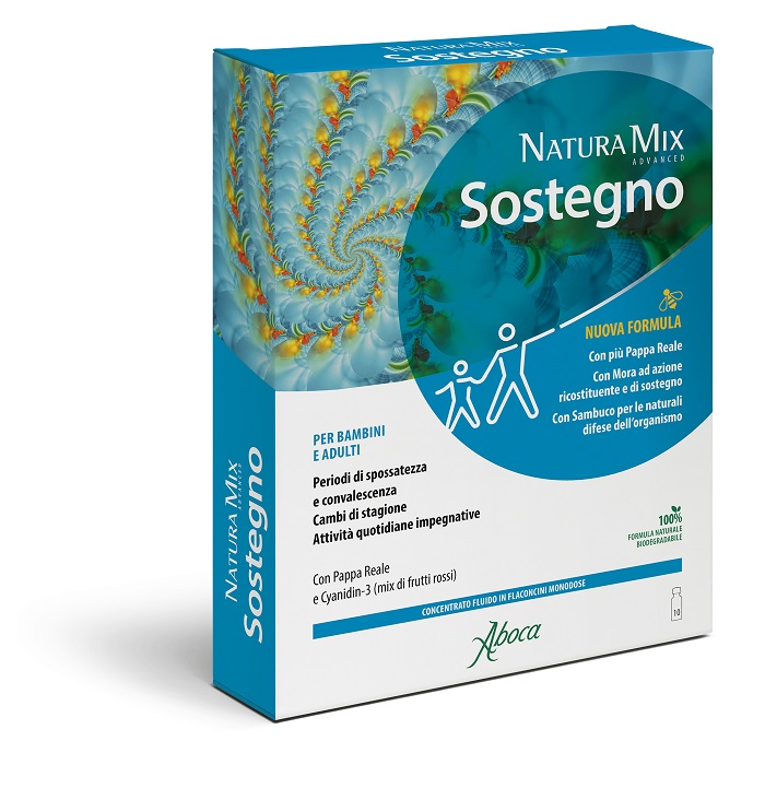 NATURA MIX ADVANCED SOSTEGNO 10 FLACONCINI DA 15 ML - Farmacia Bartoli