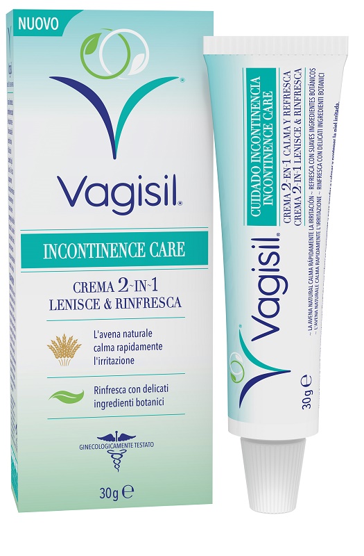 VAGISIL INCONTINENCE CARE CREMA 2IN1 LENISCE & RINFRESCA 30 G - Farmacia Bartoli