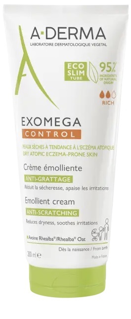 EXOMEGA CONTROL CREMA EMOLLIENTE 200 ML - Farmacia Bartoli