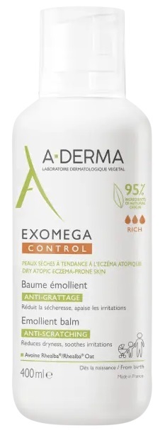 EXOMEGA CONTROL BALSAMO EMOLLIENTE 400 ML - Farmacia Bartoli