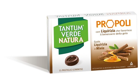 TANTUM VERDE NATURA 15 PASTIGLIE LIQUIRIZIA - Farmacia Bartoli