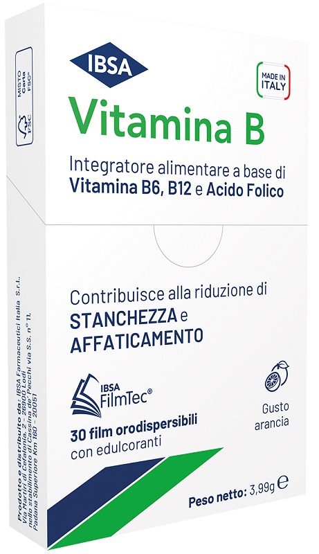 VITAMINA B IBSA 30 FILM ORALI - Farmacia Bartoli