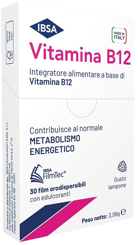 VITAMINA B12 IBSA 30 FILM ORALI - Farmacia Bartoli