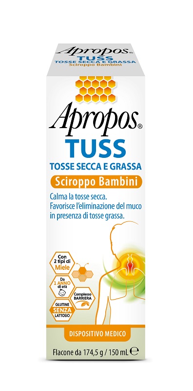 APROPOS TUSS SCIROPPO BAMBINI 150 ML - Farmacia Bartoli