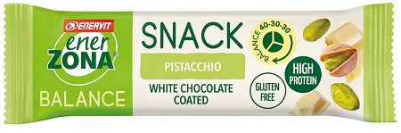 ENERZONA SNACK PISTACCHIO CIOCCOLATO BIANCO 27 G - Farmacia Bartoli