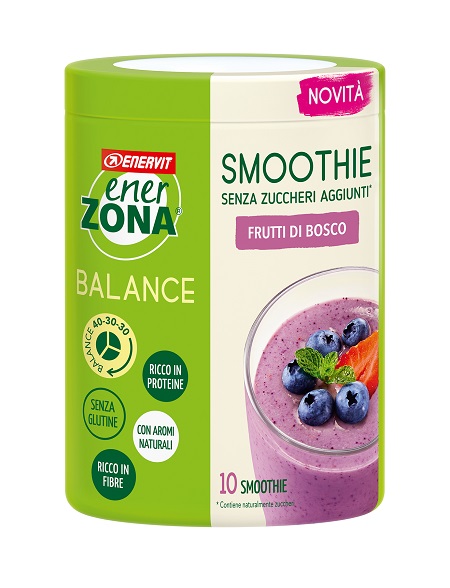 ENERZONA SMOOTHIE FRUTTI DI BOSCO 300 G - Farmacia Bartoli