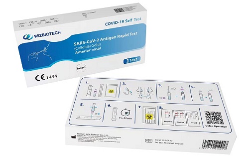 TEST ANTIGENICO RAPIDO COVID-19 AUTODIAGNOSTICO DETERMINAZIONE QUALITATIVA ANTIGENI SARS-COV-2 IN TAMPONI NASALI MEDIANTE IMMUNOCROMATOGRAFIA - Farmacia Bartoli