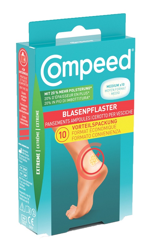 CEROTTI COMPEED PER VESCICHE MEDIO EXTREME 10 PEZZI - Farmacia Bartoli