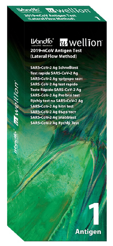 TEST ANTIGENICO RAPIDO COVID-19 WONDFO 2019-NCOV AUTODIAGNOSTICO DETERMINAZIONE QUALITATIVA ANTIGENI SARS-COV-2 IN TAMPONI NASALI MEDIANTE IMMUNOCROMATOGRAFIA BUFFER PRE INSERITO - Farmacia Bartoli