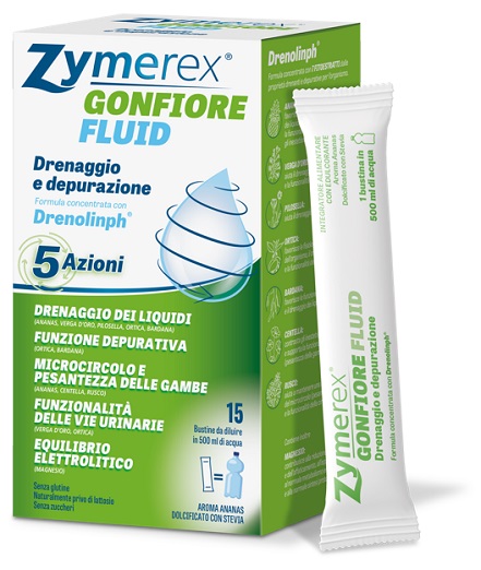 ZYMEREX GONFIORE FLUID 15 BUSTINE - Farmacia Bartoli