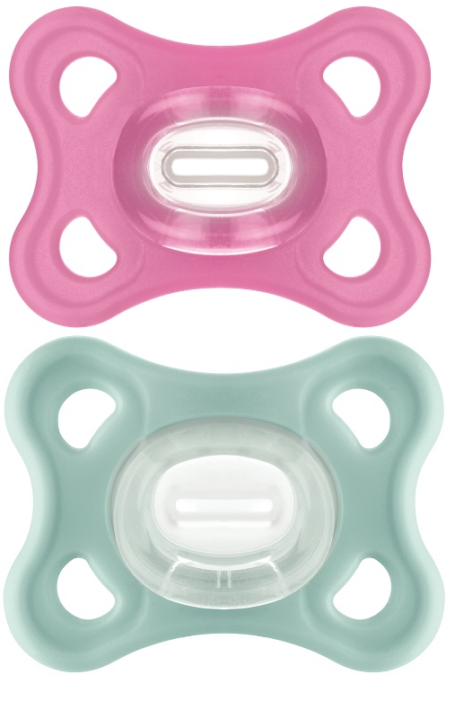 MAM COMFORT SUCCHIETTO 2-6 MESI SILICONE CONFEZIONE DOPPIA FEMMINA - Farmacia Bartoli