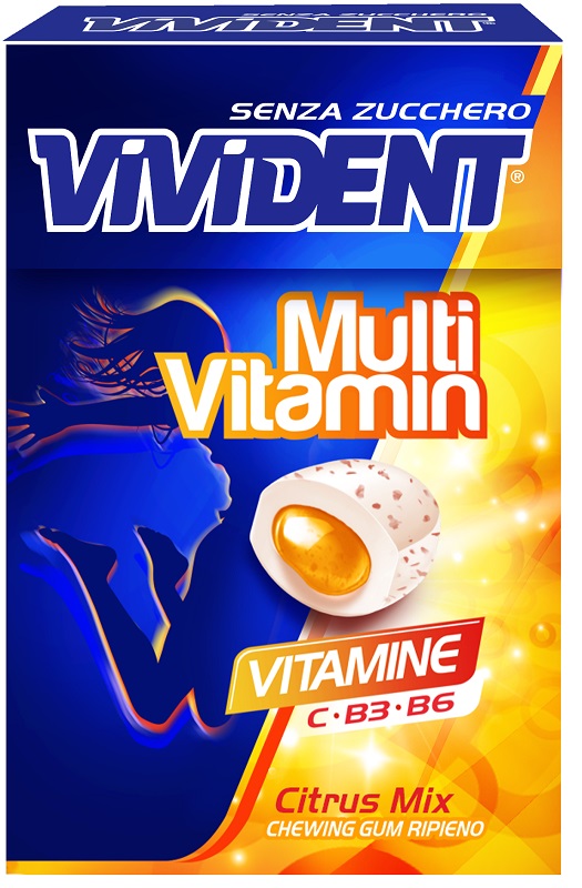 VIVIDENT MULTIVITAMIN ASTUCCIO 16 CHEWING-GUM - Farmacia Bartoli