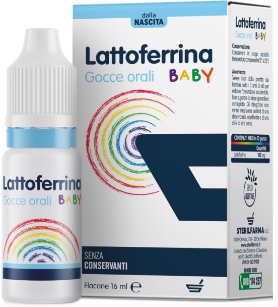 LATTOFERRINA BABY GOCCE ORALI 16 ML - Farmacia Bartoli