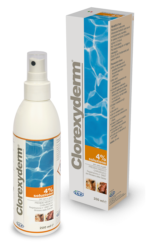 CLOREXYDERM SOLUZIONE 4% 200 ML - Farmacia Bartoli