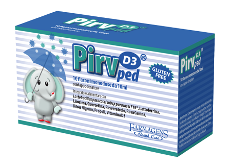 PIRV D3 PED 10 FLACONI MONODOSE - Farmacia Bartoli