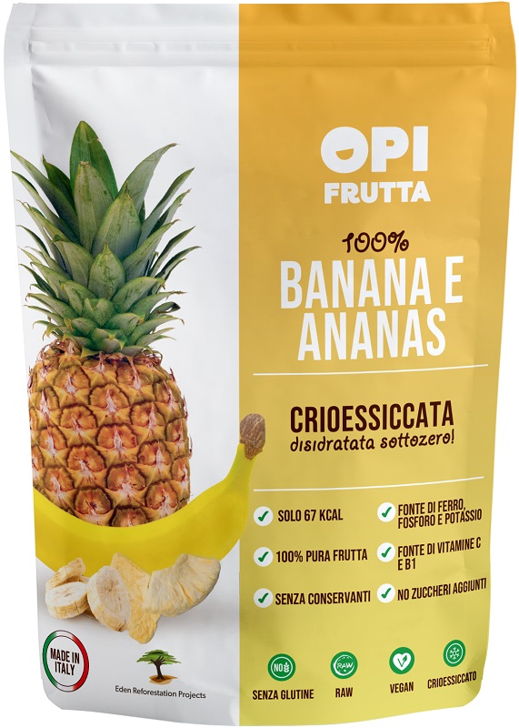 OPI FRUTTA BANANA-ANANAS CRIOESSICCATA 20 G - Farmacia Bartoli
