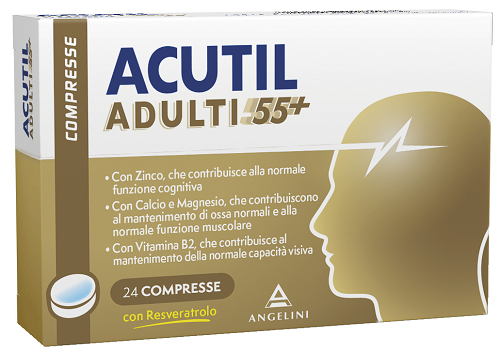 ACUTIL ADULTI 55+ 24 COMPRESSE IT - Farmacia Bartoli