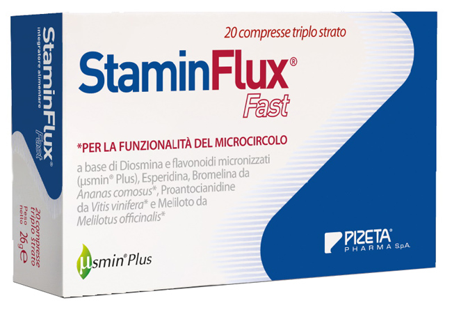 STAMINFLUX FAST 20 COMPRESSE - Farmacia Bartoli