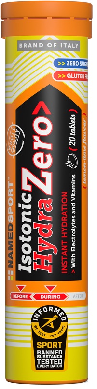 ISOTONIC HYDRA ZERO LEMON 20 TABLETS - Farmacia Bartoli