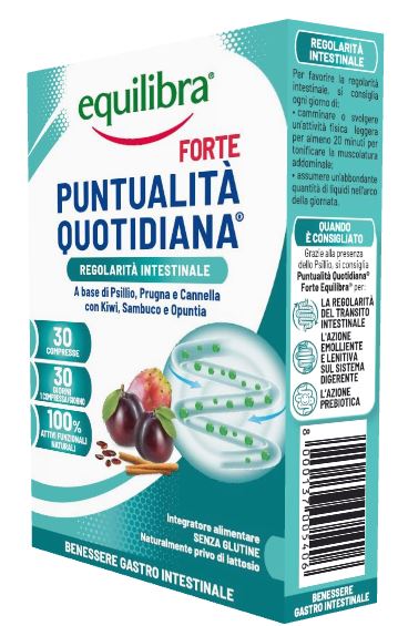 EQUILIBRA PUNTUALITA' QUOTIDIANA FORTE 30 COMPRESSE - Farmacia Bartoli
