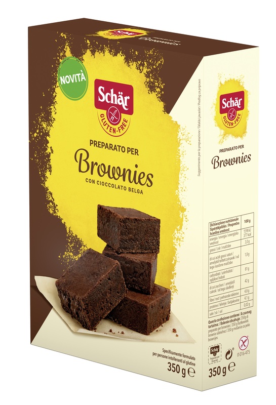 SCHAR PREPARATO PER BROWNIES CON CIOCCOLATO BELGA 350 G - Farmacia Bartoli