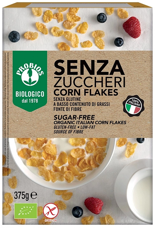 CORN FLAKES SENZA ZUCCHERI 375 G - Farmacia Bartoli